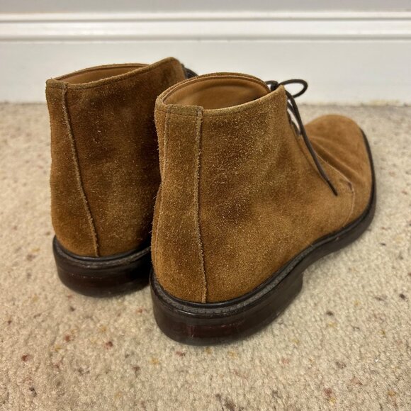 Sid Mashburn Chukka Suede Leather Lace Up Boots Size 10 Men's fit big. - Picture 5 of 8